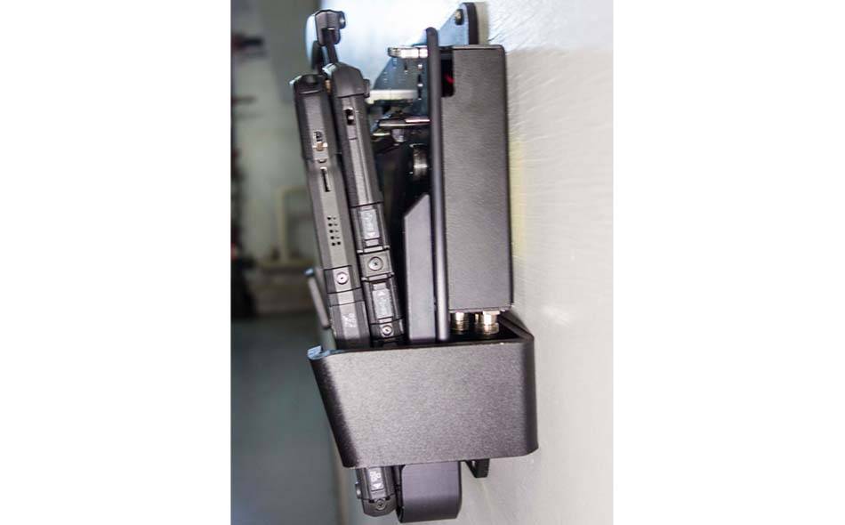 Panasonic - Pillar Vertical Wall Mount Bracket for PMT Docking Station and